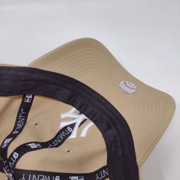 New Era New York Yankees MoMA Slideback Hat Tan OSFM MLB 9 Twenty Embroidered - Picture 7 of 9
